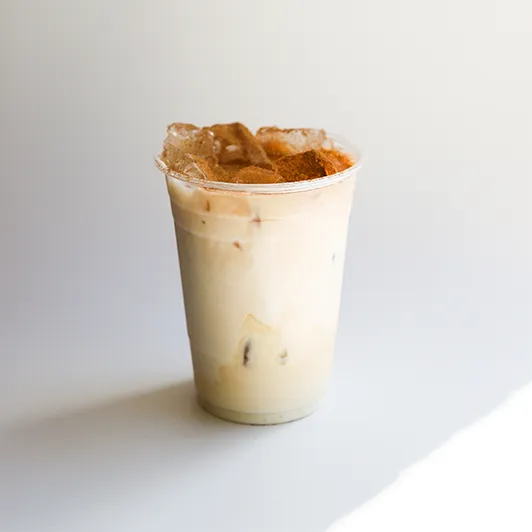 iced chai latte drink